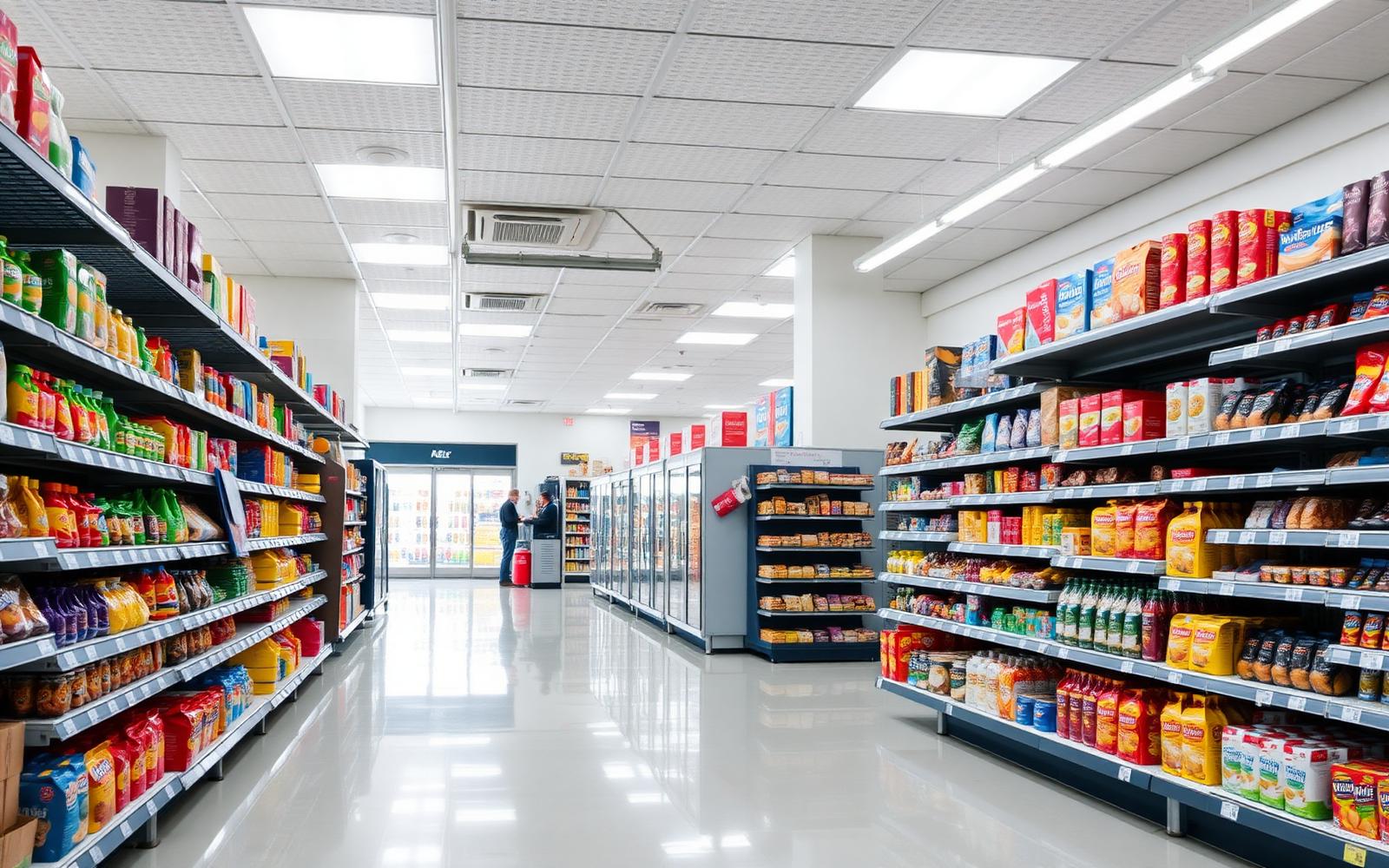 Inside Dickinson Corner Store